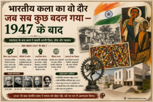 भारतीय कला का वो दौर जब सब कुछ बदल गया — 1947 के बाद