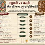 मधुबनी vs वरली — कौन सी कला ज़्यादा मुश्किल है