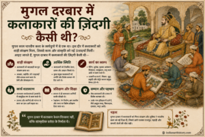 मुगल दरबार में कलाकारों की ज़िंदगी कैसी थी