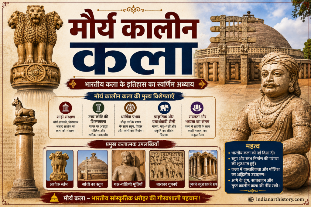 मौर्य कालीन कला