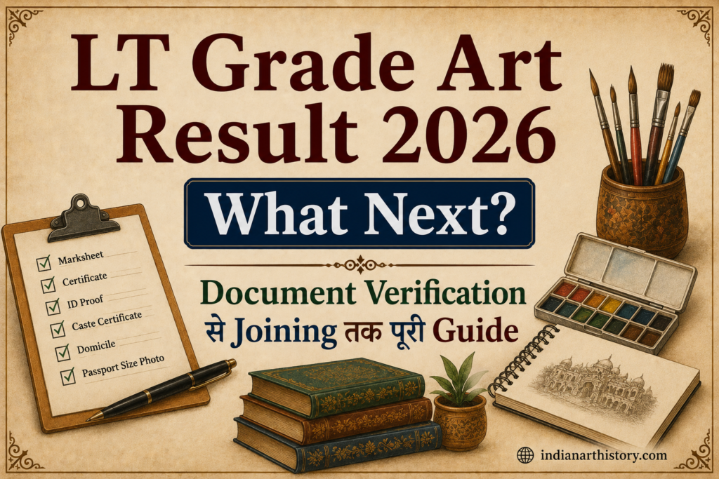 LT Grade Art Result 2026 — What Next Document Verification से Joining तक पूरी Guide