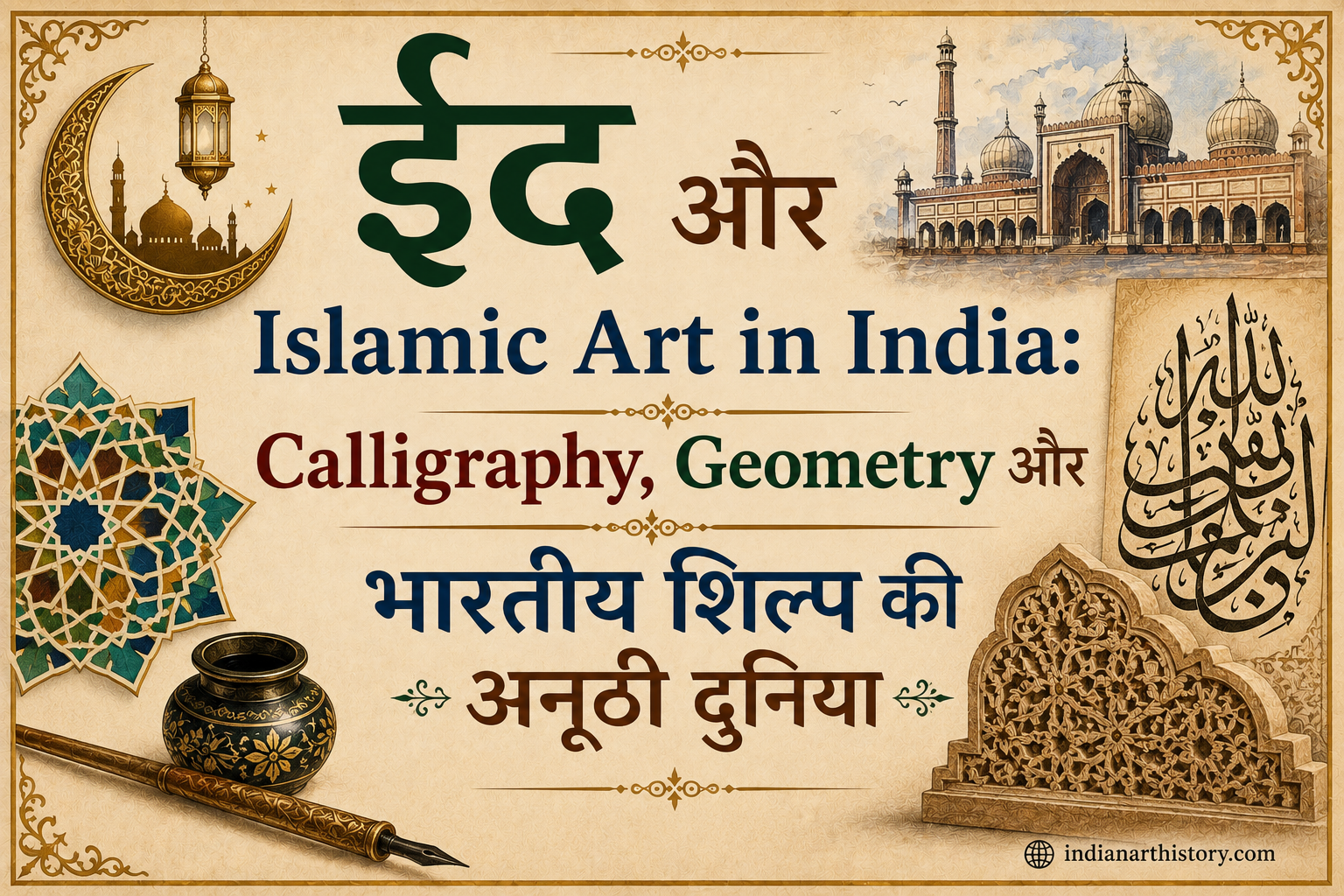ईद और Islamic Art in India