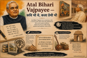 Atal Bihari Vajpayee — कवि भी थे, कला प्रेमी भी