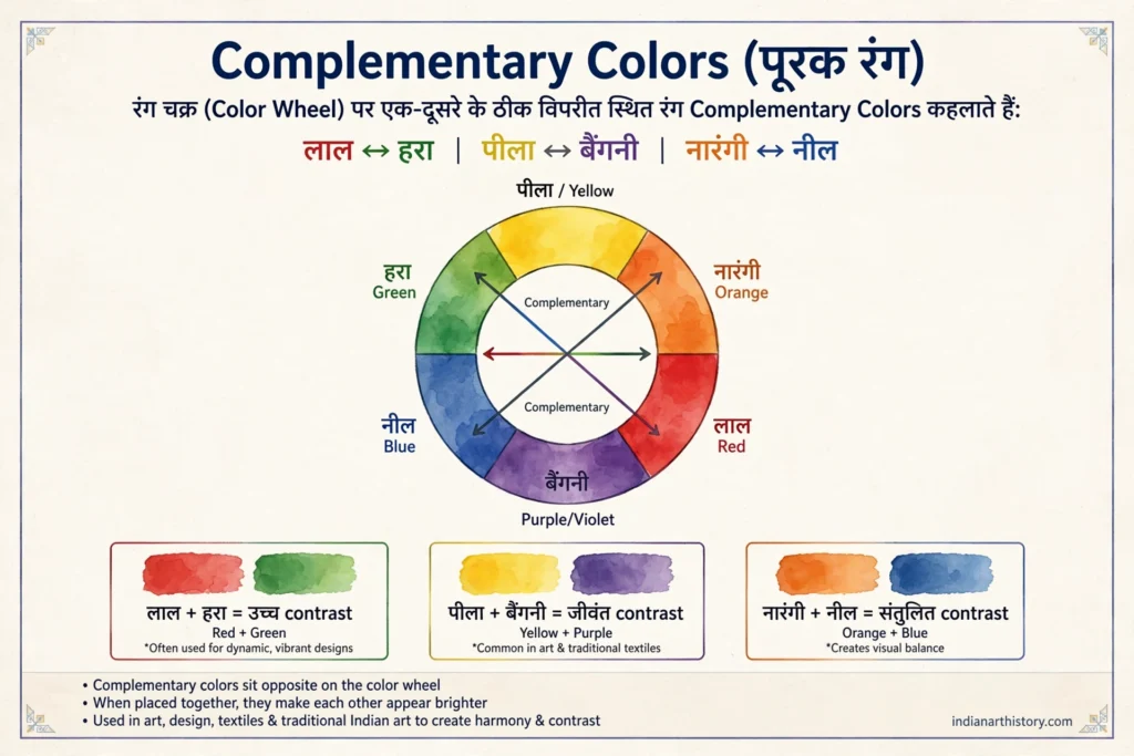 Complementary Colors (पूरक रंग)