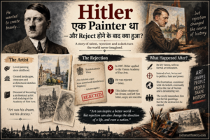 Hitler एक Painter था — और Reject होने के बाद क्या हुआ
