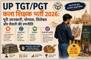 UP TGTPGT कला शिक्षक भर्ती 2026 पूरी जानकारी, योग्यता, सिलेबस और तैयारी की रणनीति
