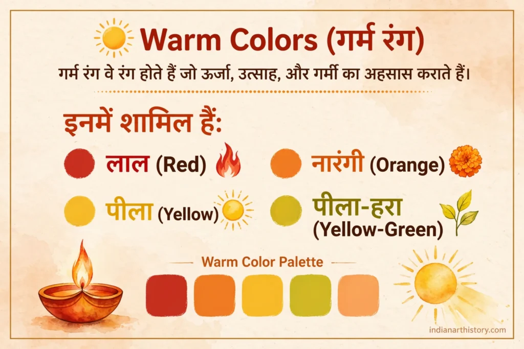 Warm Colors (गर्म रंग)