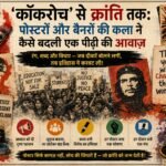 'कॉकरोच' से क्रांति तक: पोस्टरों और बैनरों की कला ने कैसे बदली एक पीढ़ी की आवाज़
