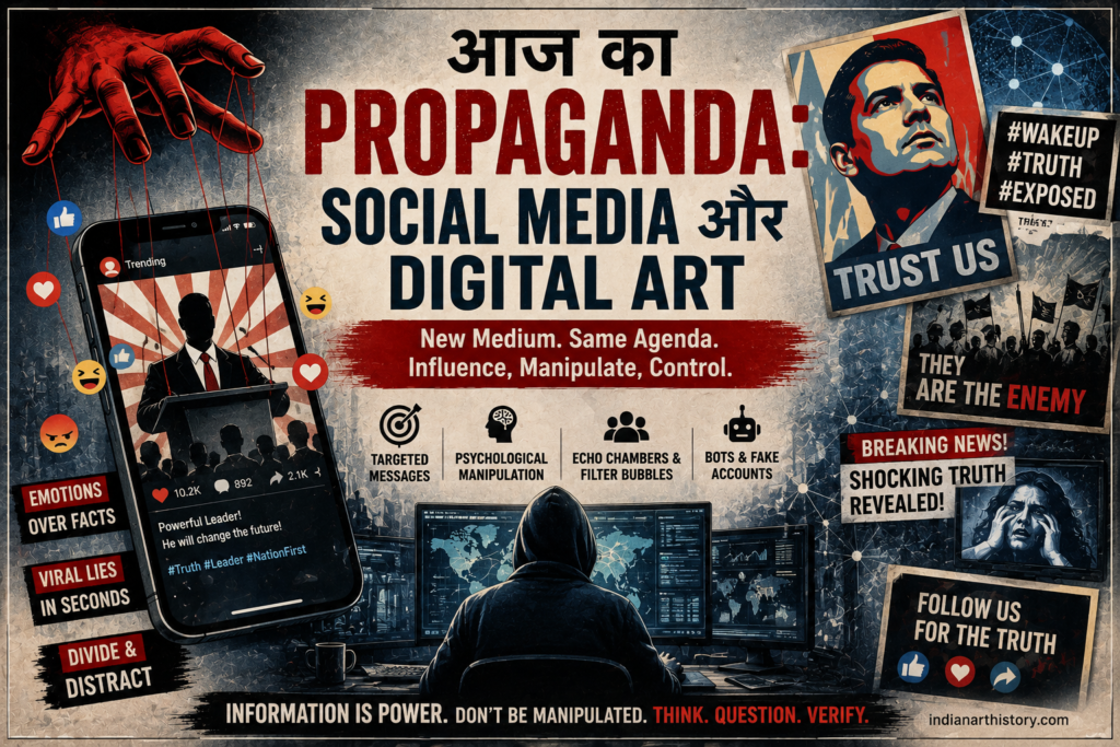आज का Propaganda Social Media और Digital Art
