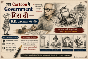 जब Cartoon ने Government गिरा दी — R.K. Laxman की शक्ति