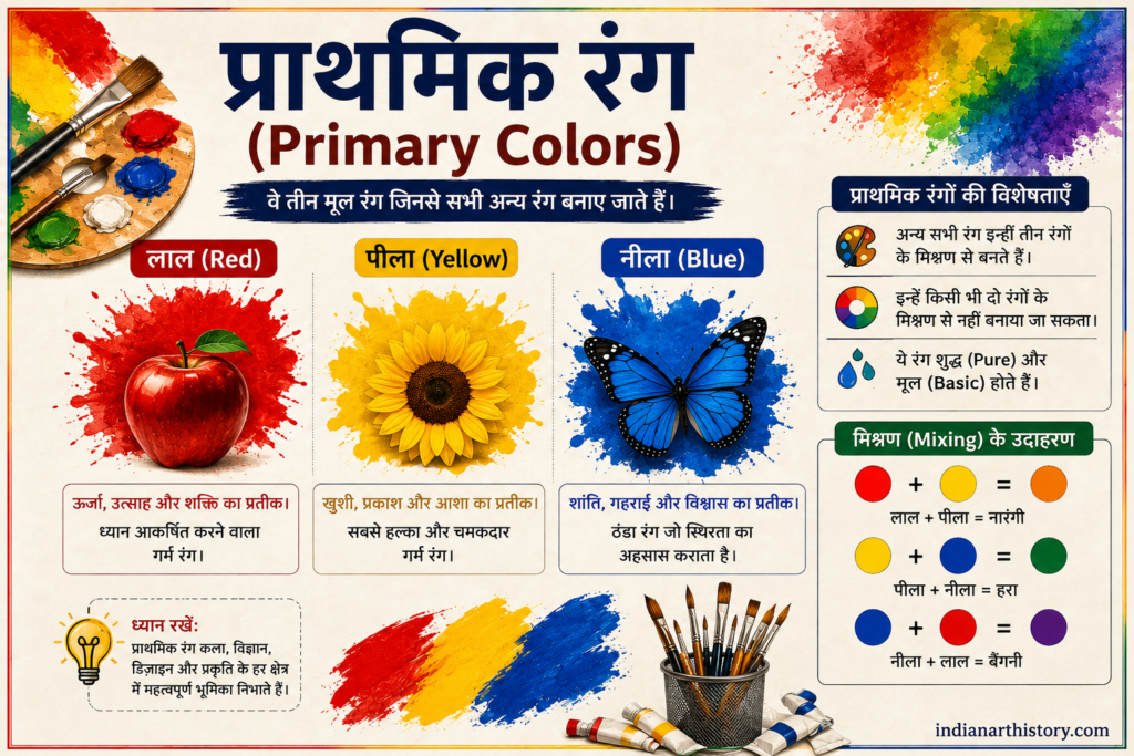 प्राथमिक रंग (Primary Colors)