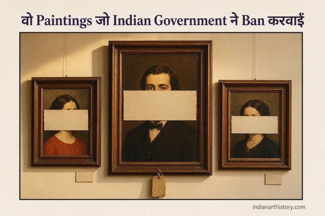 वो Paintings जो Indian Government ने Ban करवाईं