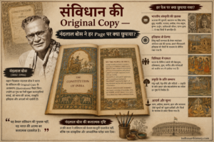 संविधान की Original Copy — नंदलाल बोस ने हर Page पर क्या छुपाया